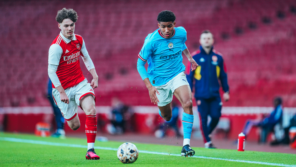 DRIVING FORCE: Michael Okeke looks to get City on the front foot.
