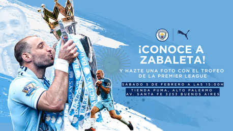 ¡Conoce a Zabaleta en Buenos Aires, Argentina!