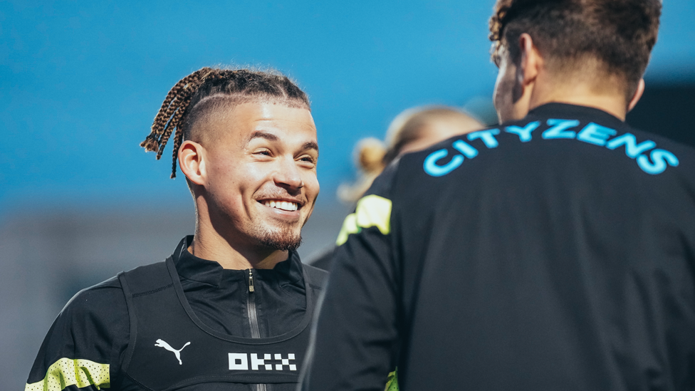 QATAR BOUND : Kalvin Phillips was in great spirits after making England's World Cup squad