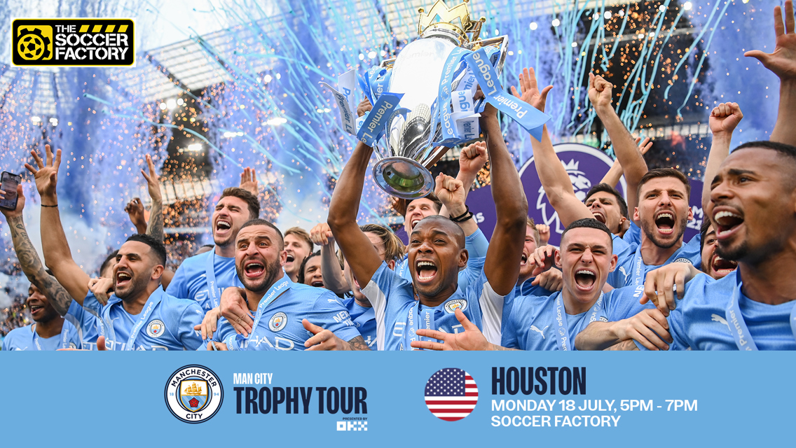 Manchester City Trophy Tour: Houston