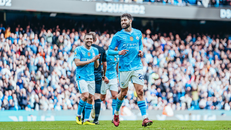 JOLLY JOSKO : Enjoyed his second goal within a week!