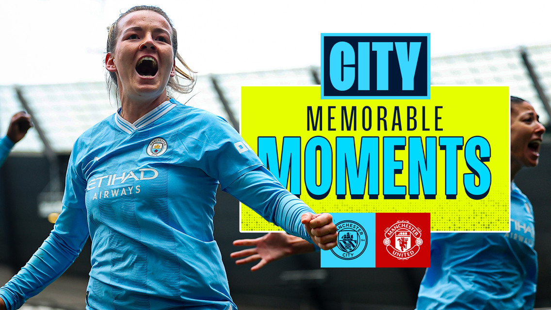Momentos memoráveis ​​do City contra o Manchester United