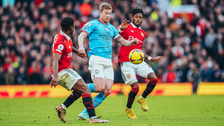 KING KEV: Charging forward.