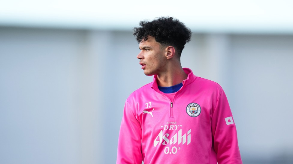 READY TO GO : Nico O'Reilly at the heart of things