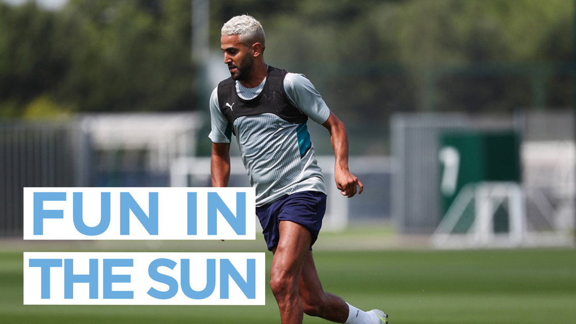 Training: Relay races and crossbar challenge as pre-season continues