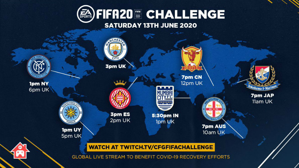 
                        City players to take part in CFG FIFA challenge
                