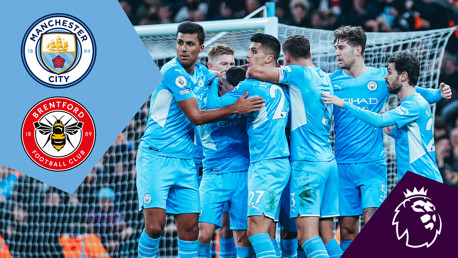 City v Brentford: Full-match replay