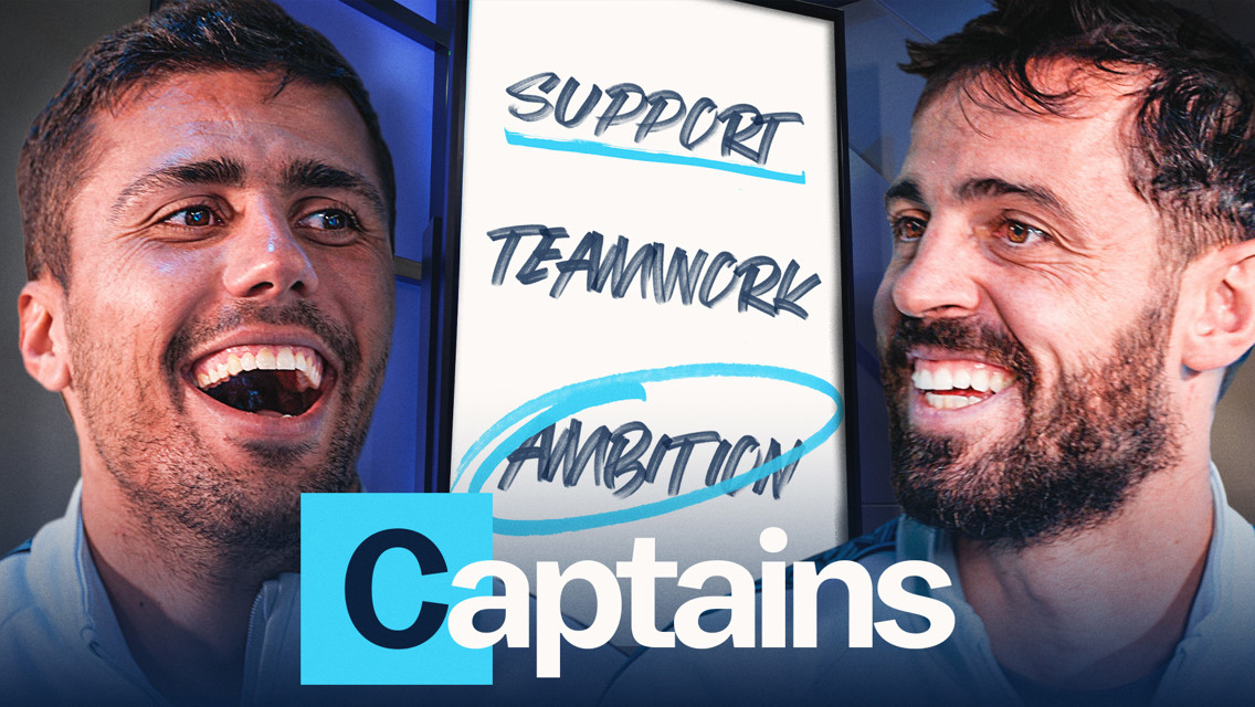 Watch: Rodri and Bernardo on captaincy