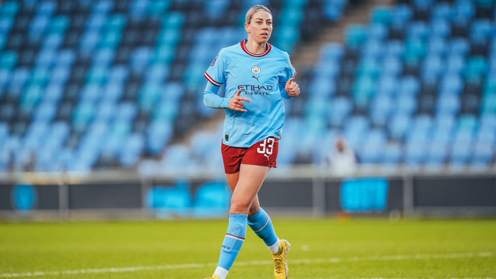 BACK STRONGER  : The Australia international makes a strong return from injury by keeping a clean sheet in our 3-0 Continental Cup victory over Sunderland in November 2022.