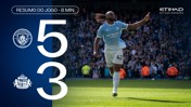 City 5-3 Sunderland: Resumo do Jogo