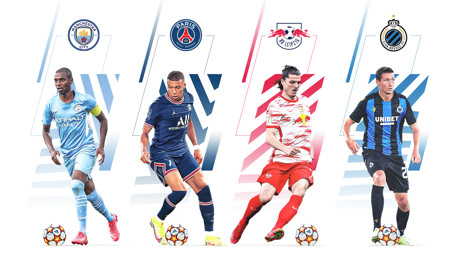 PSG, RB Leipzig y Brujas, rivales en la fase de grupos de la Liga de Campeones