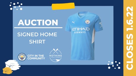 Signed shirts auction in aid of CITC!