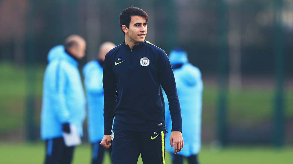 YOUNG GUN : Eric Garcia has impressed in our recent Carabao Cup fixtures.