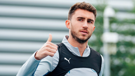 Thumbs up from Aymeric - our joint top scorer!