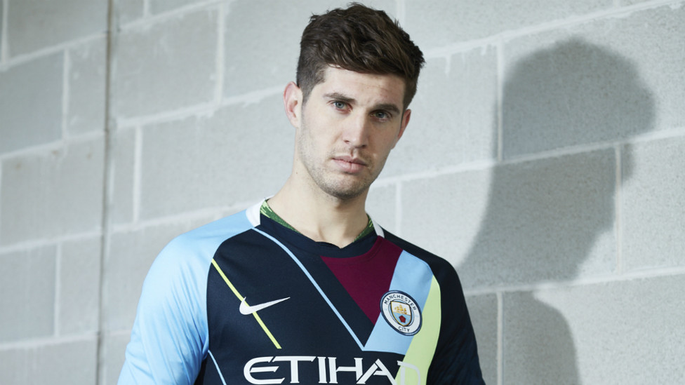 CELEBRATION : Nike and Manchester City have come together to create a special jersey commemorating the partnership stretching back to 2013, consisting of six major trophies won.
