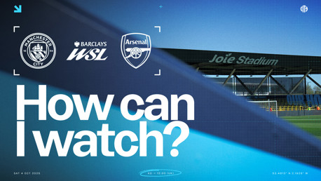 How can I watch Manchester City v Arsenal on TV?