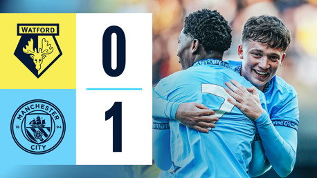FA Youth Cup semi-final highlights: Watford 0-1 City