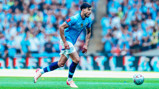 DOMINANT DIAS: Playing out from the back.