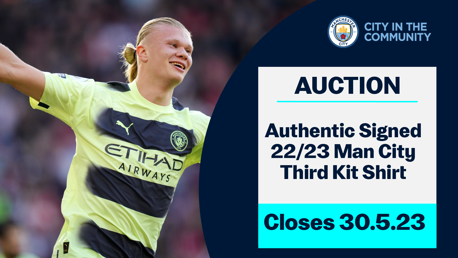 Signed Third Kit up for grabs with CITC
