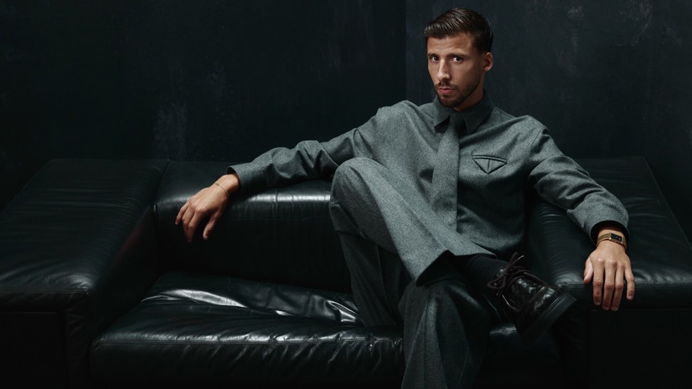 COOL, CALM AND COLLECTED : Dias looks the part in his suit