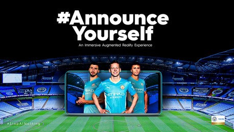 #AnnounceYourself: Feel what it's like to sign for Manchester City with TECNO Mobile's new  augmented reality experience