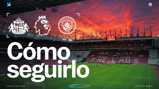 Image showing Sunderland AFC vs Manchester City match promo at a stadium during sunset. Text reads 'Cómo seguirlo', date 'Thursday 1 January 2026', start time '20:00 (UK)'.
