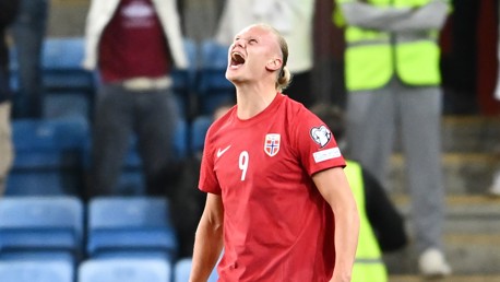 Haaland hits brace on busy night of international matches