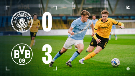 City Under-19s 0-3 Dortmund Under-19s: 2-minute highlights