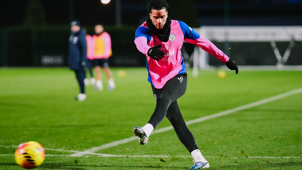 STRIKE  : Divine Mukasa takes aim. 