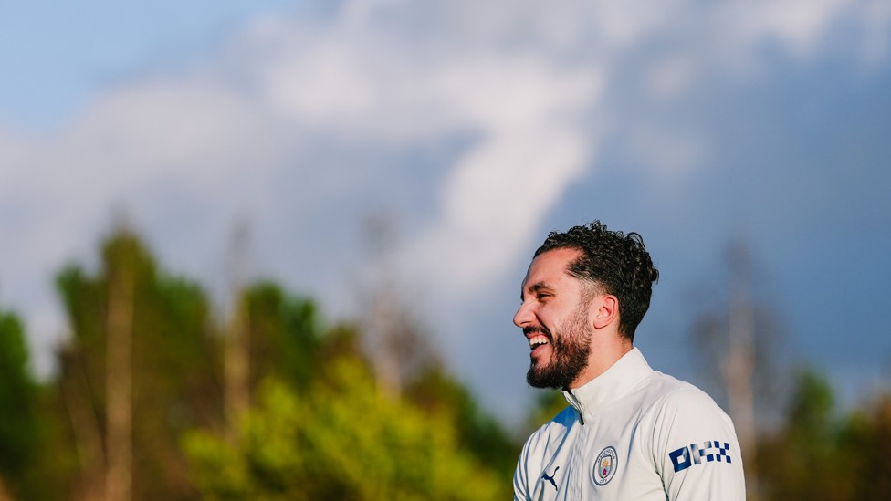 BONJOUR! : Rayan Cherki enjoying the session.