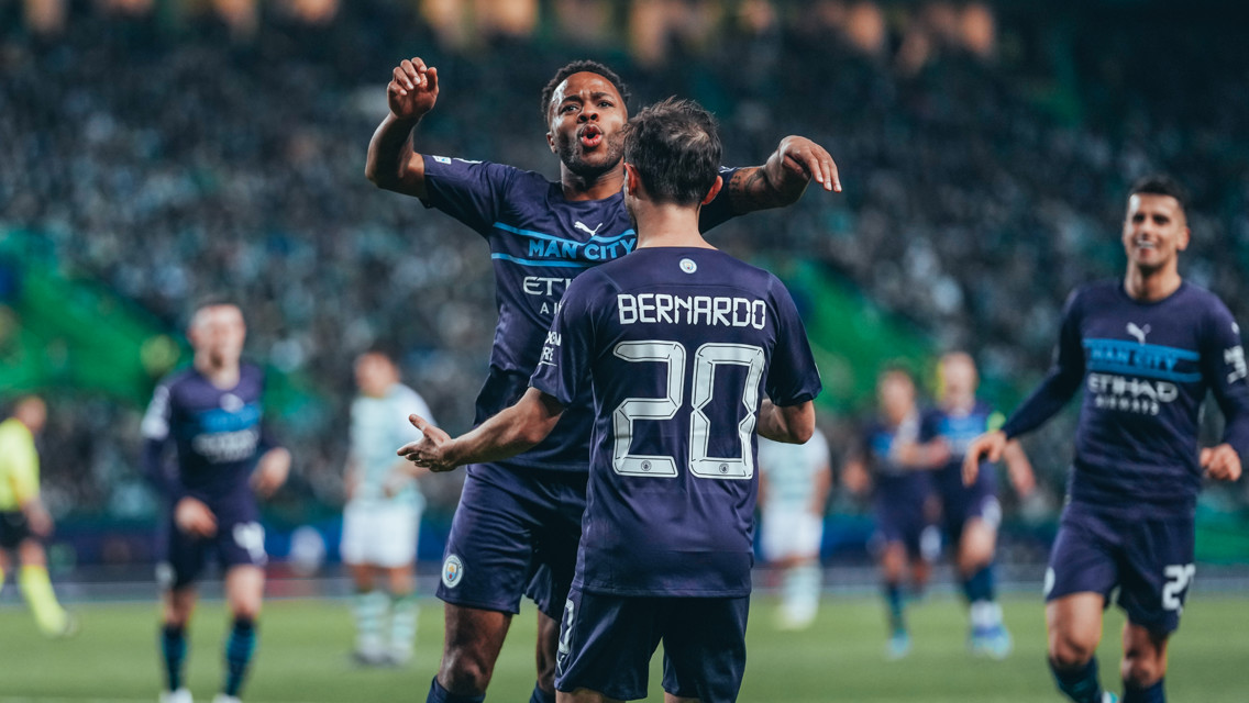 FIVE STAR: Sterling celebrates adding a magnificent fifth.