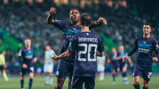 FIVE STAR: Sterling celebrates adding a magnificent fifth.