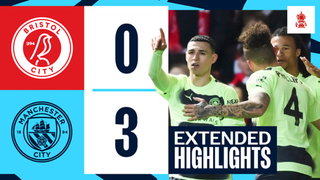 Bristol City 0-3 Manchester City: Extended highlights