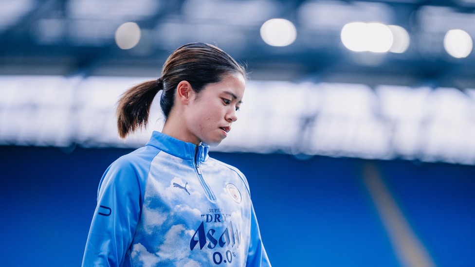YUI YUI  : Hasegawa warming up. 