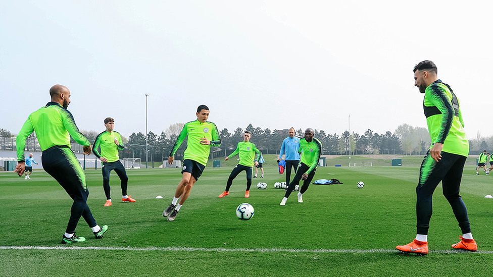 EL RONDO : Ian Carlo Poveda is put through his paces in the middle