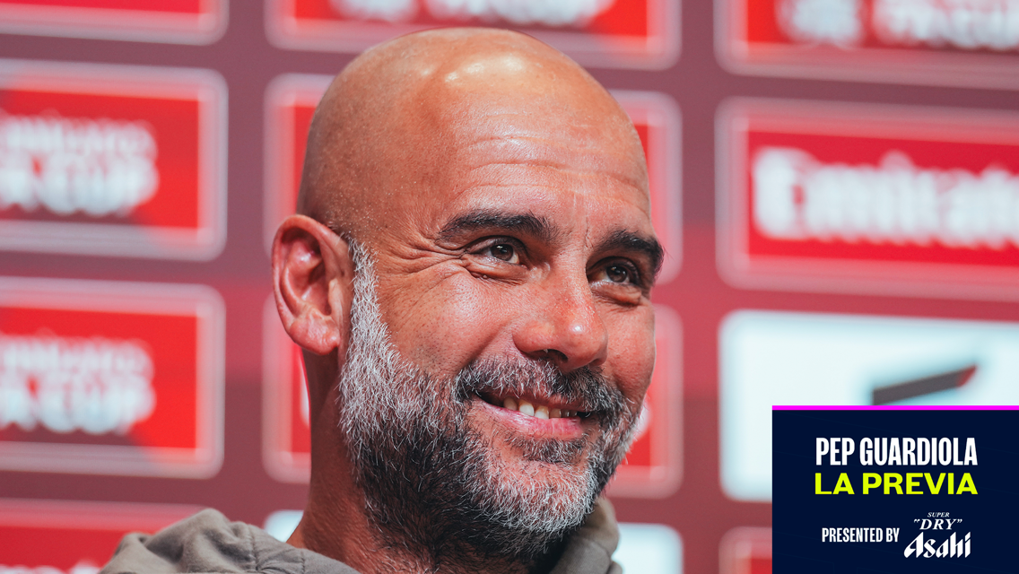 Guardiola actualiza el estado físico de la plantilla