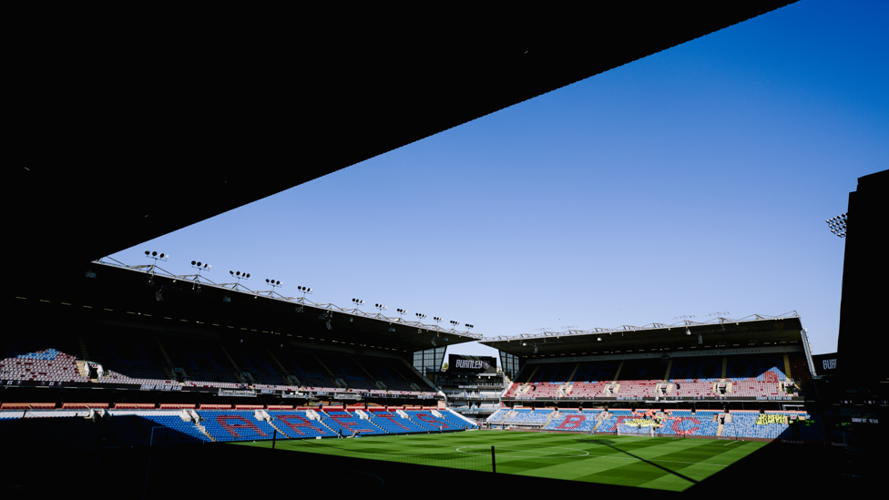LOVELY LANCASHIRE : A bright and breezy Turf Moor awaits the visit of City.