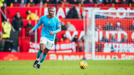 AKANJI: Plays the ball forward.
