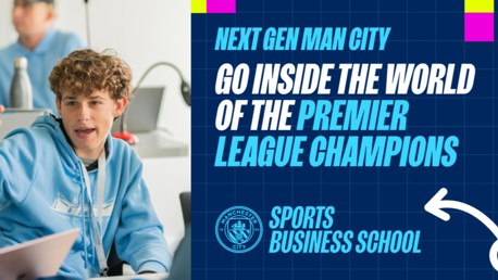 Learn more about the Next Gen Man City programme