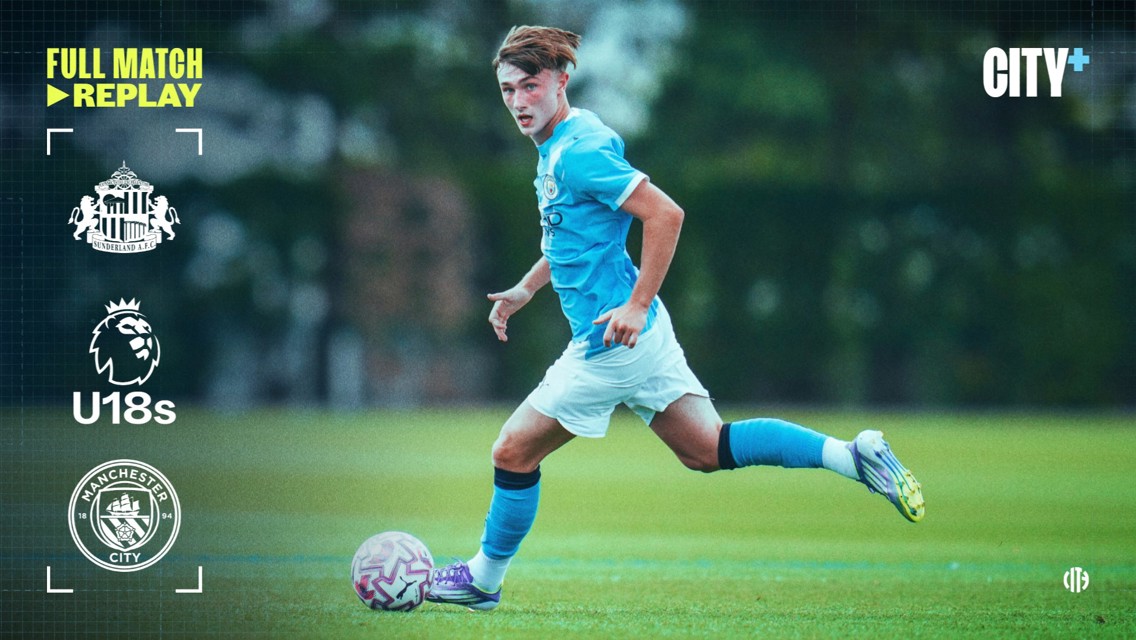 Full-match replay: Sunderland v City – Under-18 Premier League North