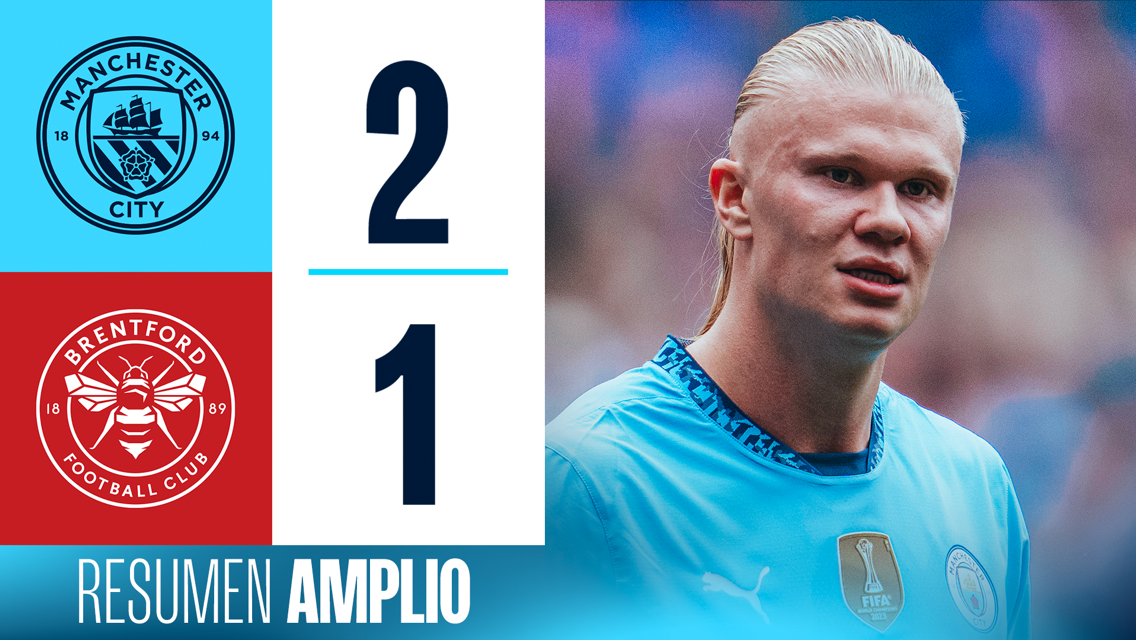 City 2-1 Brentford: resumen amplio