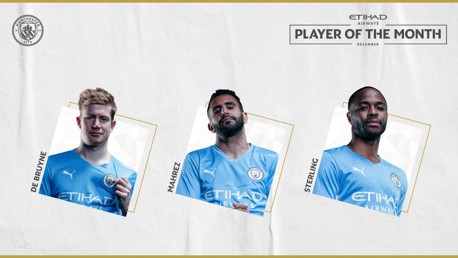 Etihad Player of the Month: December vote now open!