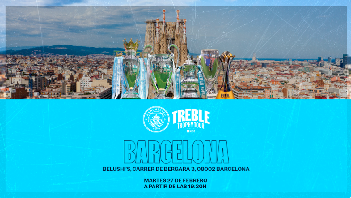 El Treble Trophy Tour llega a Barcelona