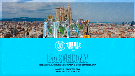 El Treble Trophy Tour llega a Barcelona