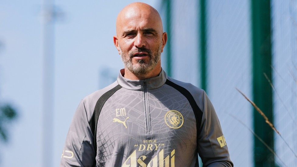 THE BOSS: Enzo Maresca ready to take charge of his second session