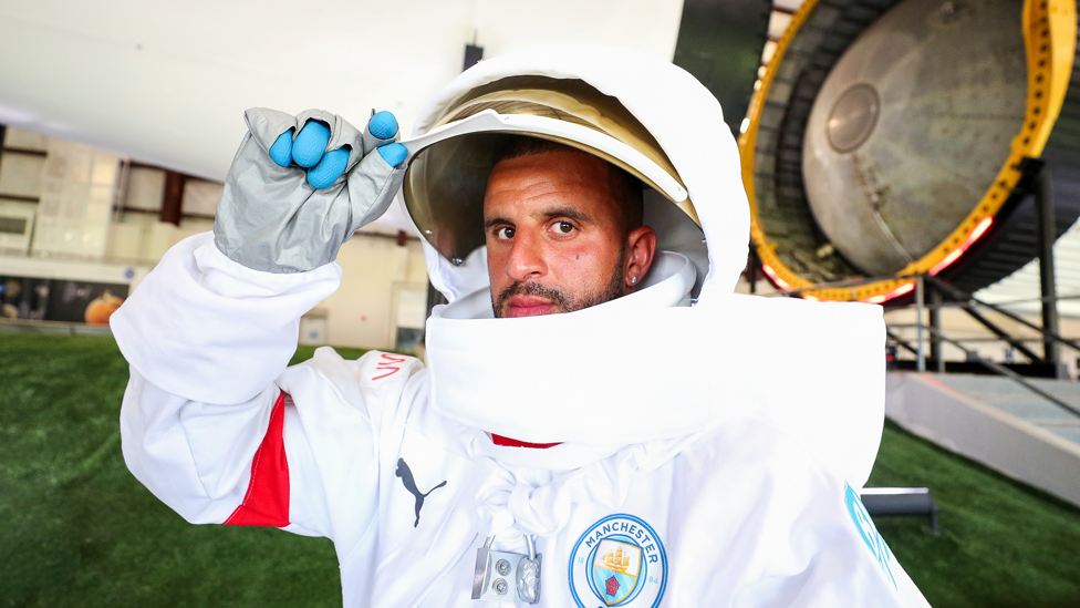 OUT OF THIS WORLD : Walker’s tenure at City to date has been outstanding.