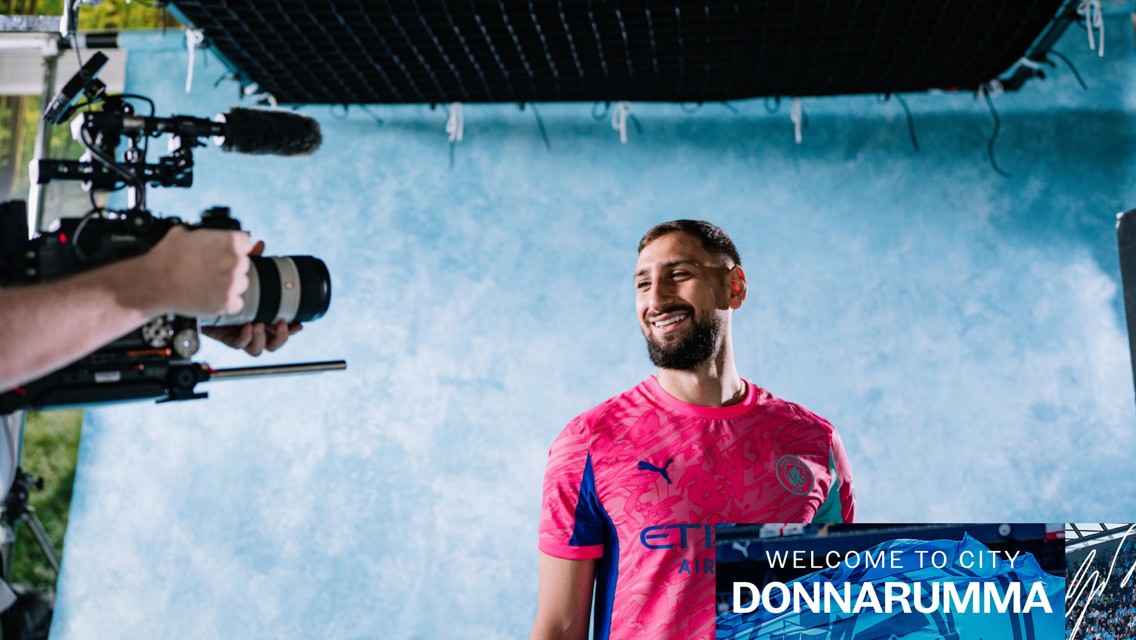 Gallery: Donnarumma’s first day at the CFA!