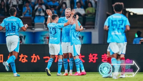 City inscrit cinq buts et s'impose dans son premier match de présaison 