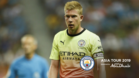 REWARDS: Kevin De Bruyne believes City are reaping the benefits of the 2019 Asia Tour