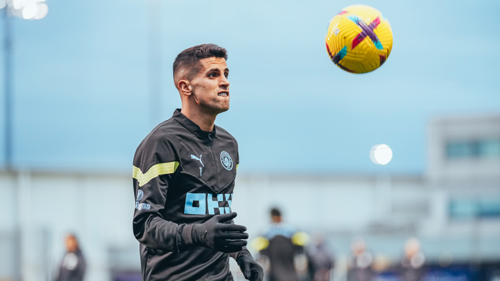 GAME FACE  : Joao Cancelo keeps his eyes on the prize